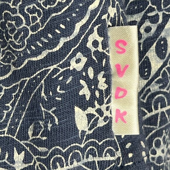 Bohemian SVDK BLUE TUNIC Size S Embroidered 85 % Cotton - Picture 7 of 16